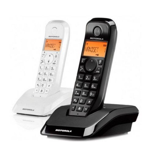 Telefono Inalambrico MOTOROLA S1202 DUO en blanco/negro