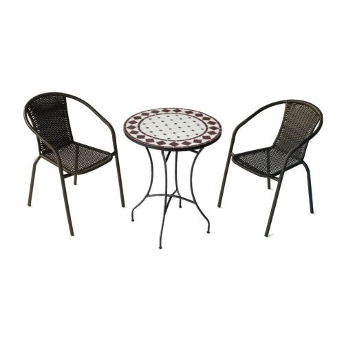 Comedor de Jardín con Mesa y 2 Sillas AUSTIN/BRASIL