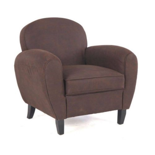 Sillón CLUBBY Fijo de Tela Cowboy en varios Tonos