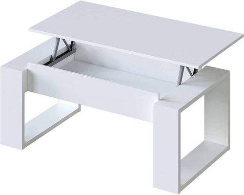 Mesa de centro elevable modelo ATTUALE color blanco Artik 001643A