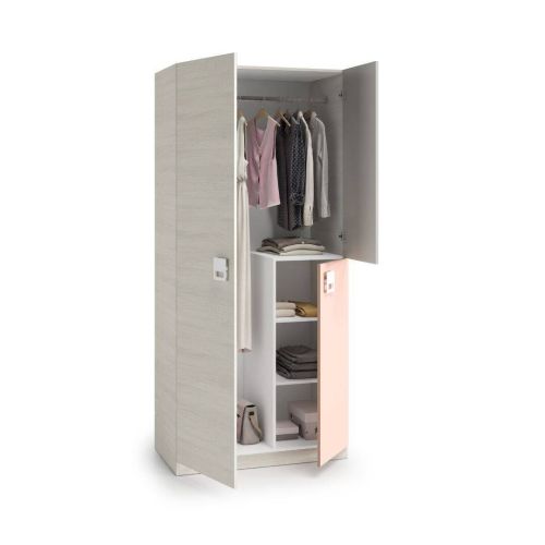 Armario NUBE de Color blanco Alpes Gris y Rosa 0M7448Y