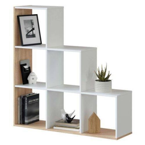 Estantería decorativa MULK-PLUS con 6 huecos 0F2254A