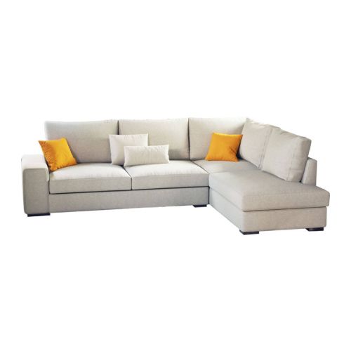 Sofá Chaise Longue Derecha Tapizado en Tela HORUS