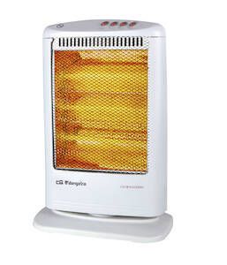 ESTUFA HALOGENA OSCILANTE 1200W BP 0303 A ORBEGOZO