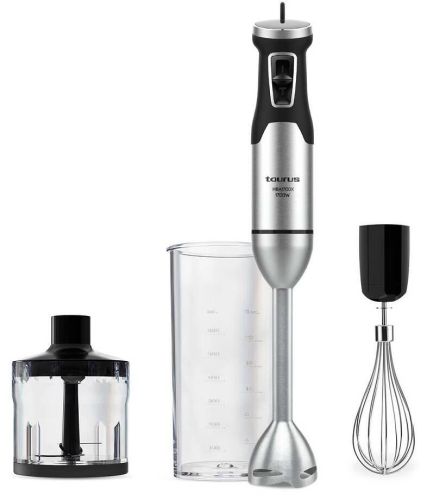 BATIDORA TAURUS 1700W INOX + PICADORA 600ML + MONTACLARAS+VASO MEDIDOR HBA1700X 916407000