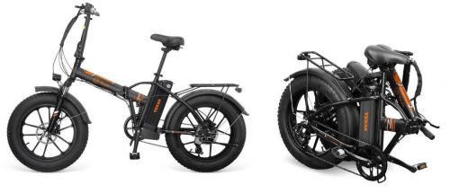 BICICLETA YOUIN EBIKE TEXAS II NEGRO/NARANJA BK1201