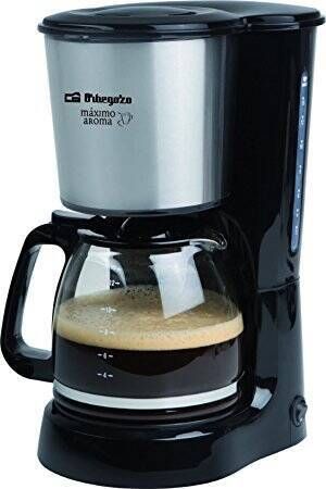 CAFETERA ORBEGOZO GOTEO 15 TAZAS 800W INOX CG4032