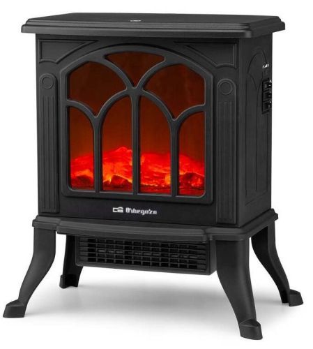 ESTUFA ORBEGOZO CHIMENEA ELÉCTRICA 1500W EFECTO FUEGO REAL CM9020