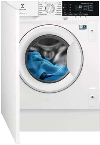 LAVADORA ELECTROLUX INTEGRABLE 7 KG 1200 RPM CLASE D VAPOR EN7F4722AN