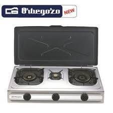 HORNILLO ORBEGOZO 3 FUEGOS GAS INOX FO3500