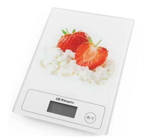 BALANZA ORBEGOZO COCINA DIGITAL 5 KG ESCALADO 1 G PANTALLA LCD PC1018