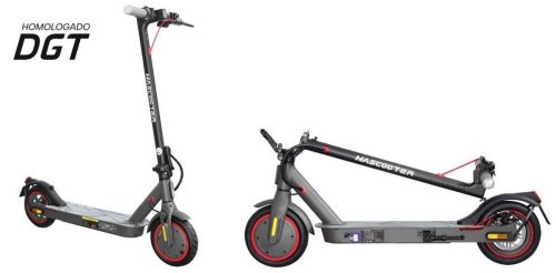 PATINETE MASCOOTER S1 NEGRO/GRIS PM0045