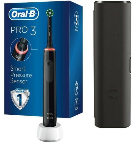 CEPILLO BRAUN ORAL B PRO 3 3500 NEGRO + ESTUCHE PRO33500BK