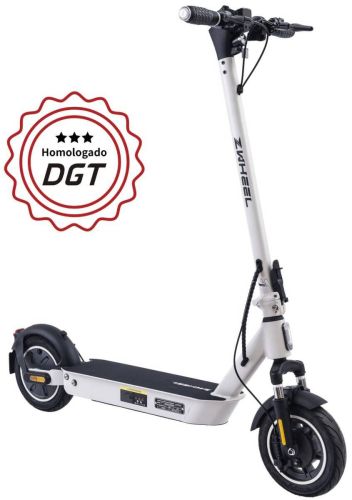 PATINETE ZWHEEL ZFOX MAX ARTIC WHITE (DGT) BATERÍA DE CELDAS DE ALTO RENDIMIENTO, HIGH PERFORMANCE BATTERY (HPB), Y DEL SISTEMA