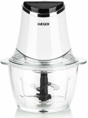 Picadora Haeger 300W Inox Chopper Glass CH30W007A