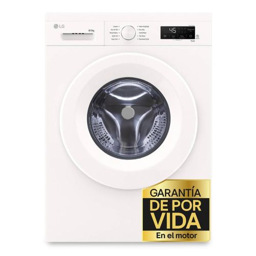 Lavadora-Secadora LG 8/5 kg 1400 rpm WiFi Steam W4X1085NWH