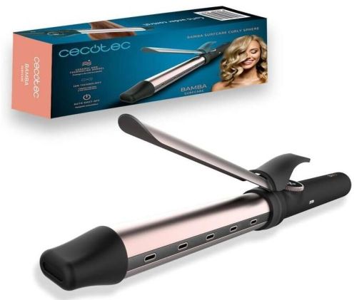MOLDEADOR CECOTEC 28MM BAMBA SURFCARE CURLY SPHERE 03437