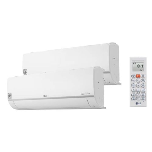 Aire Acondicionado Split LG 2x1 Inverter R32 2200 + 3000 F A++/A+ Color Blanco WIFI 2X1MULTI912.SET