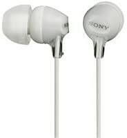 Auricular Botón In-Ear en blanco SONY MDREX15APW