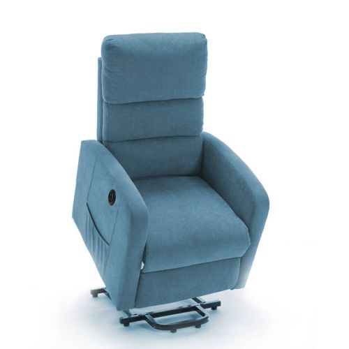 Sillón Relax Levanta Personas Tapizado en Tela LOTUS
