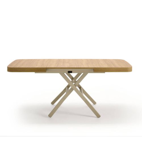 Mesa Elevable y Extensible 120x75 Tapa Melamina NOVELTY