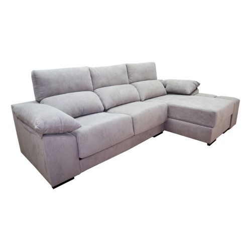 Sofá Chaise Longue 280 cm Derecha con 3 Plazas 1300