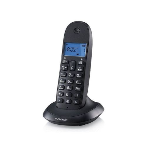 Teléfono inalámbrico MOTOROLA CLASSIC C1001 LITE en color negro