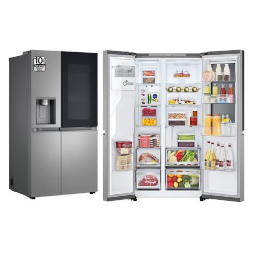 Frigorífico lg side by side 179 cm clase d gsxe80pybd