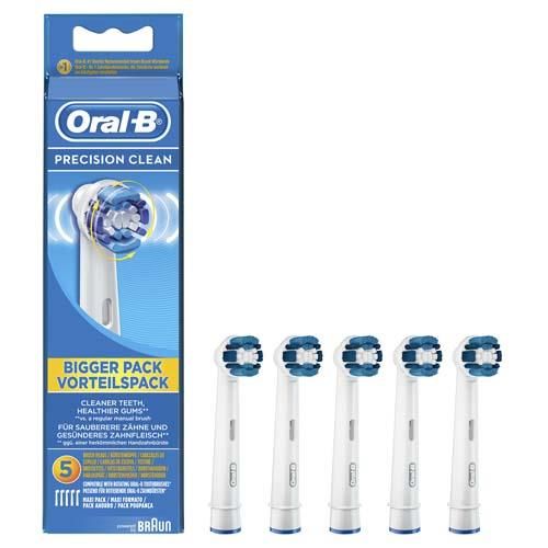 Pack 5 unidades cabezal ORAL-B Precision Clean