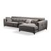 Sofá Chaise Longue Derecha con Asientos Deslizantes CLAUDIA