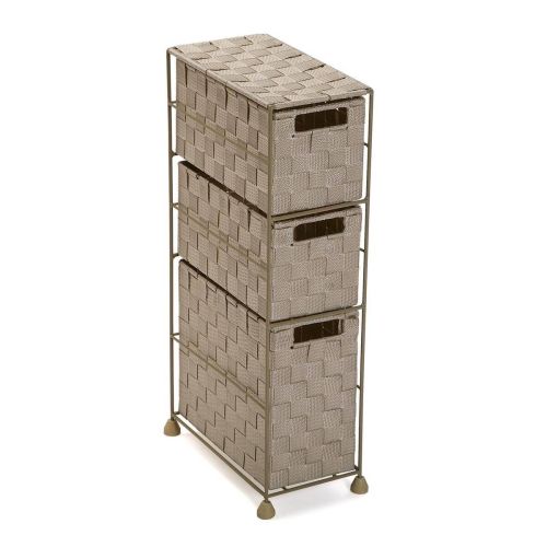 Mueble para baño de 3 cajones color beige 19487083