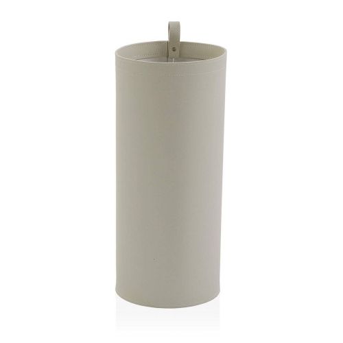 Paraguero Decorativo en Polipiel Color Crema 48 cm 20200753
