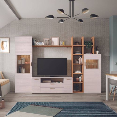 Composición de Salón KRONOS de Color Artisan y Polar Nº 718