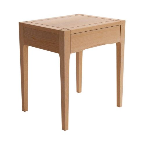 Mesita de Noche con Cajón en Fresno Natural VEDIA CG2120FN