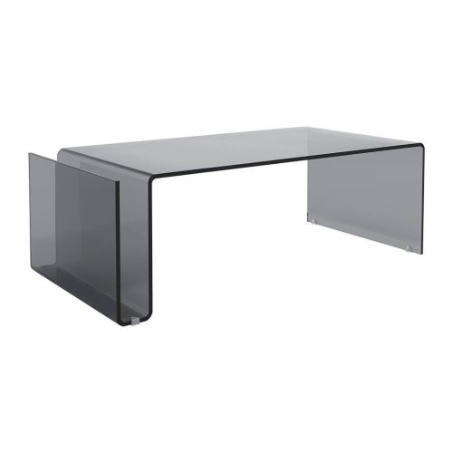 Mesa de Centro de Cristal con Revistero EOS