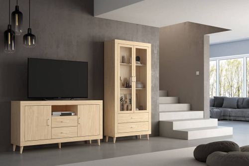 Composición de salón MOON EVO alpin de Melamina Nº 56