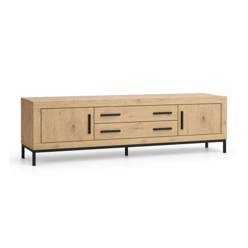 Mueble de TV de 200 cm con 2 Puertas y 2 Cajones MOON EVO
