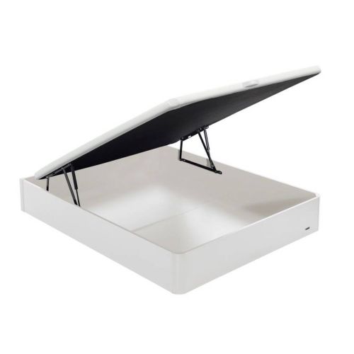 150X190 cm. Canapé abatible madera 19 en color blanco. Canapés FLEX