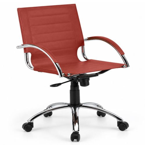 Silla Ejecutiva Basculante en Piel Regenerada ENZO
