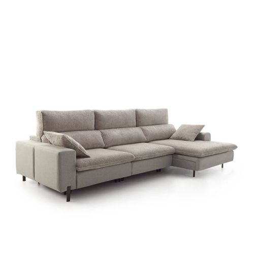 Sofá Chaise Longue Derecha Asientos Deslizantes