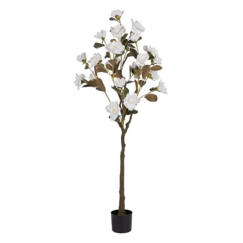 Planta artificial decorativa MAGNOLIA BLANCO 612429