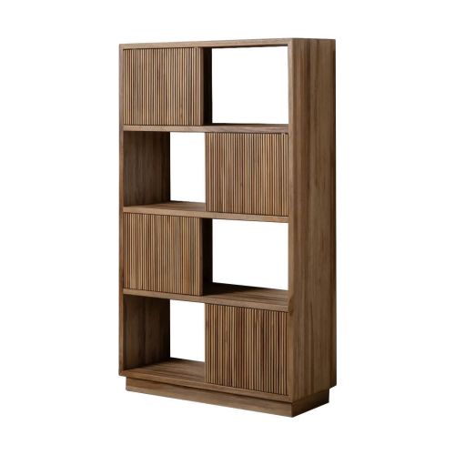 Estantería Alta de Madera de Teca Natural BELLAMONTE 614749