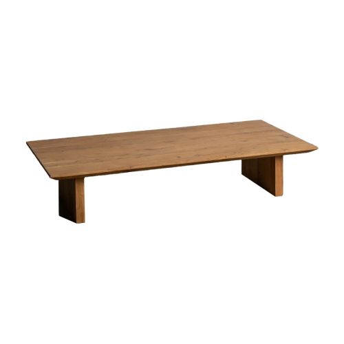 Mesa de Centro Madera Acacia Acabado Natural 150 cm 615023