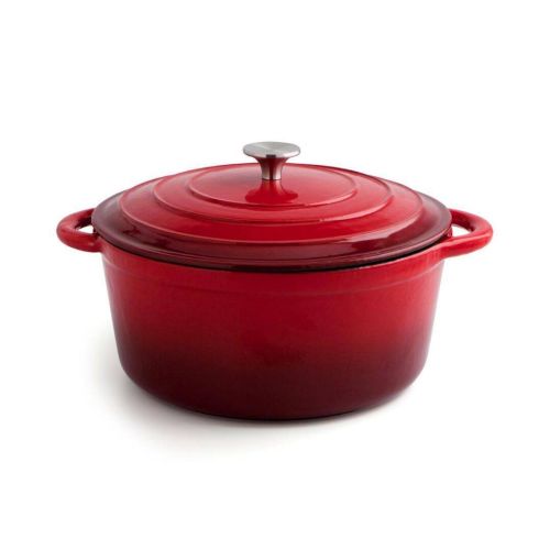 Cocotte de Hierro Fundido Esmaltado 24 cm 3,7L BIDASOA 7664008