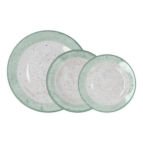 Vajilla de Porcelana 18 Piezas Turquesa Quid FARO