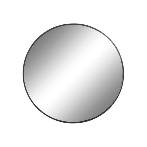 Espejo de Pared de Cristal y Hierro Negro de 120 cm ES-211495