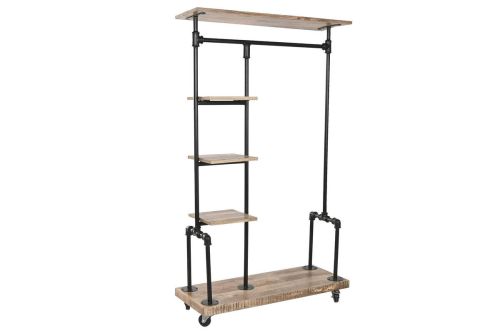 Recibidor de Madera de Mango-Metal 104x175 cm MB-219016