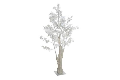 Árbol Decorativo LED 200cm PVC Arce Blanco NV-214387