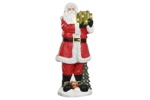 Figura Navideña LED Papá Noel en Magnesia Multicolor NV-220709
