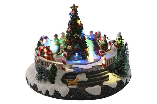 Árbol Decorativo LED Musical en Resina NV-213911
